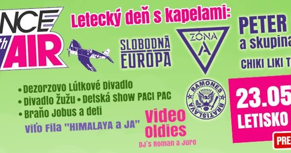 Festival v Boleráze: Na Dance with Air vystúpi aj Slobodná Európa či Peter Nagy